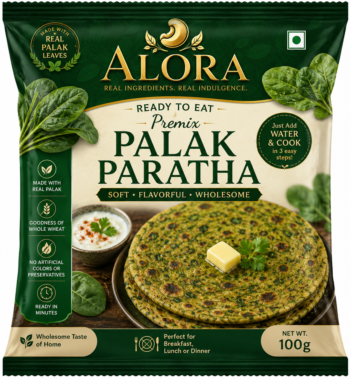 Palak Paratha Mix